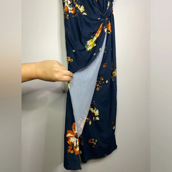 Nine Britton Vivienne Knit Fitted Midi Dress Medium - Picture 8 of 12